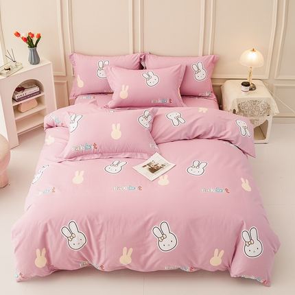 91家纺网 家纺一手货源 找家纺 （总）新款50双股澳棉印花四件套定做任意尺寸