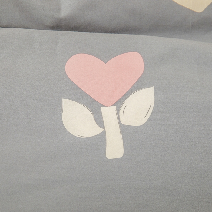 91家纺网 家纺一手货源 找家纺 新款50双股澳棉印花四件套定做任意尺寸 飘舞