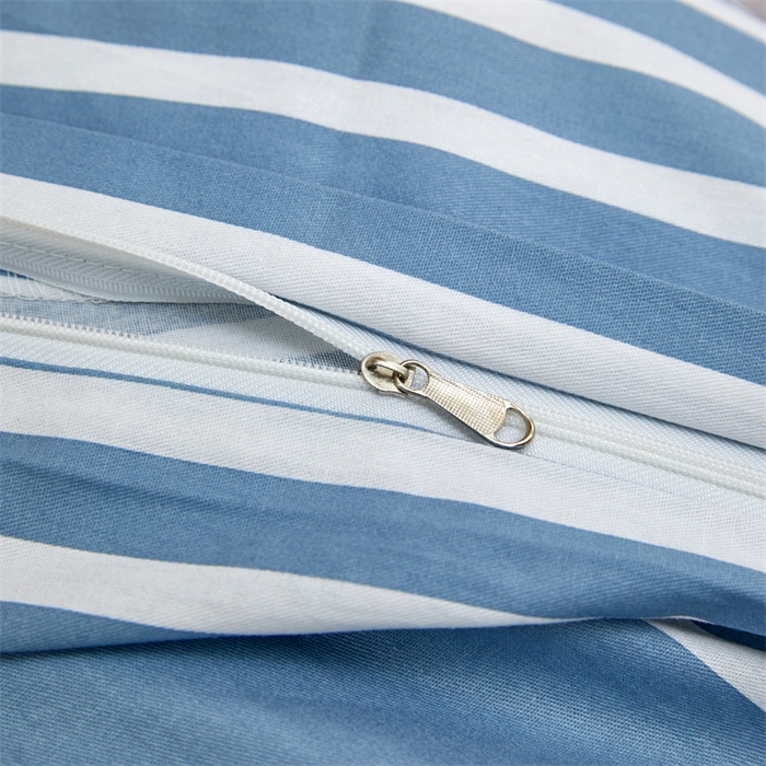 91家纺网 家纺一手货源 找家纺 杜先生 2023新款13372学生宿舍三件套纯棉三件套床单款 新都时尚-蓝