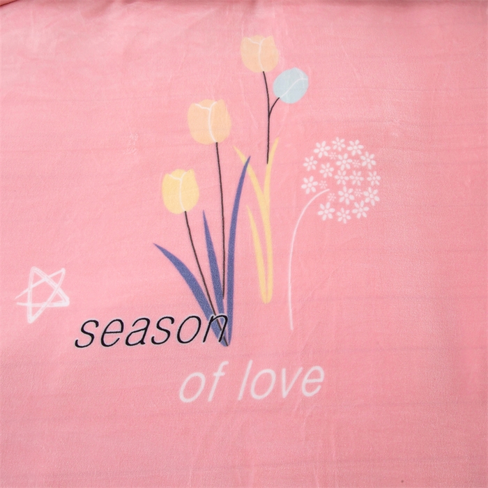 91家纺网 家纺一手货源 找家纺 优姿家纺 2024新款加厚全消光牛奶棉印花四件套 克拉恋人