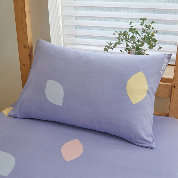 91家纺网 家纺一手货源 找家纺 杜先生 2023新款13372学生宿舍三件套纯棉三件套床单款 小叶连连花