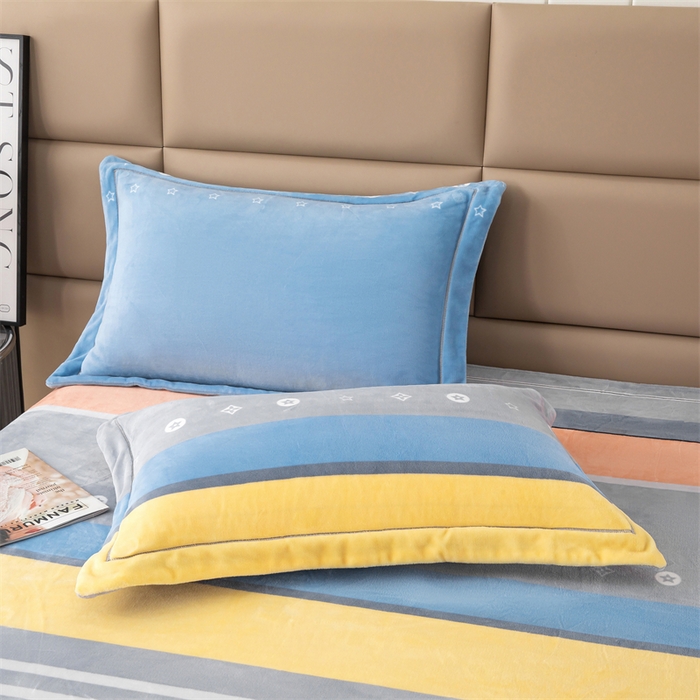 91家纺网 家纺一手货源 找家纺 优姿家纺 2024新款加厚全消光牛奶棉印花四件套 相约