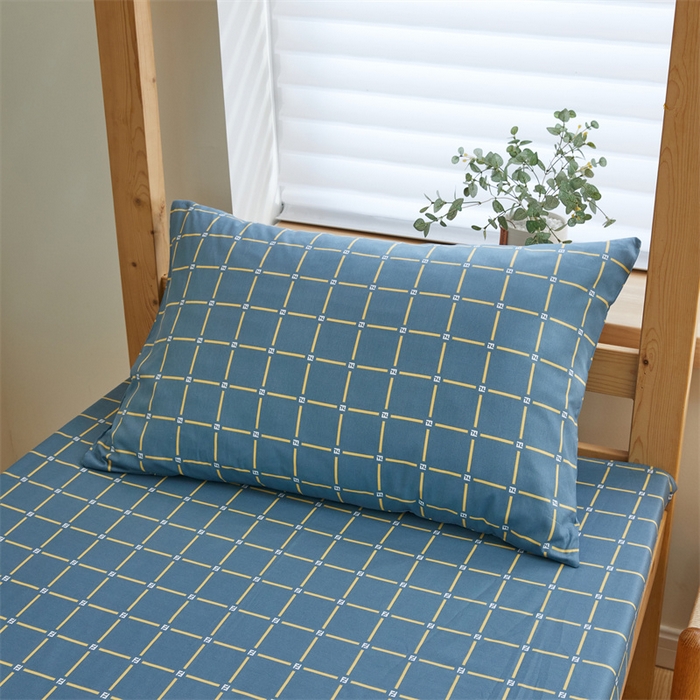 91家纺网 家纺一手货源 找家纺 杜先生 2023新款13372学生宿舍三件套纯棉三件套床单款 星空恋