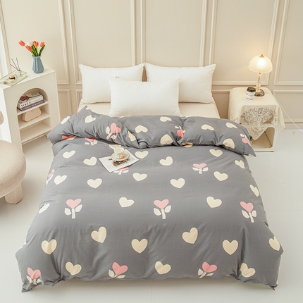 91家纺网 家纺一手货源 找家纺 新款50双股澳棉印花被套单件定做定制任意尺寸 飘舞