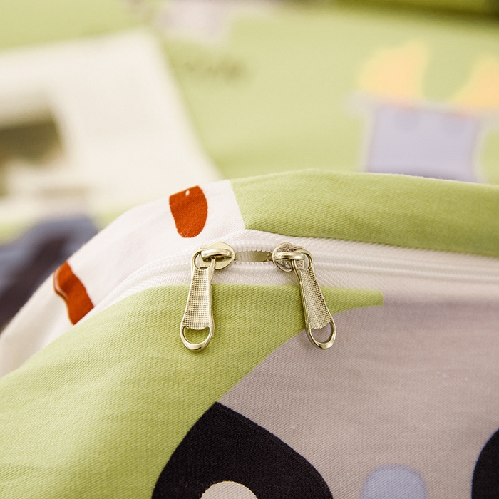 91家纺网 家纺一手货源 找家纺 新款50双股澳棉印花被套单件定做定制任意尺寸 动物世界