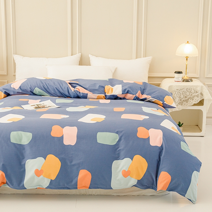 91家纺网 家纺一手货源 找家纺 新款50双股澳棉印花被套单件定做定制任意尺寸 布鲁可