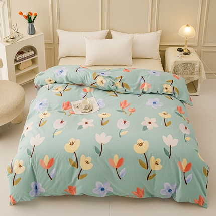 新款50双股澳棉印花被套单件定做定制任意尺寸 百花争艳