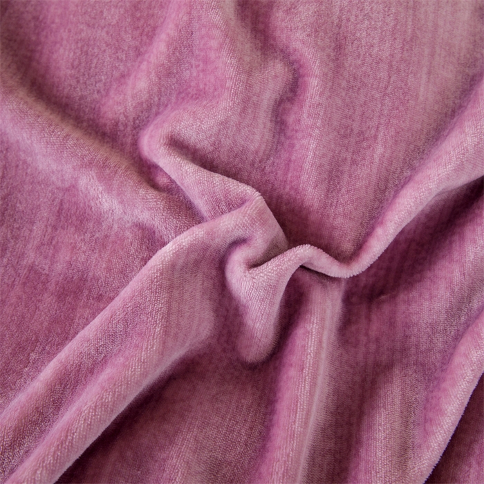 91家纺网 家纺一手货源 找家纺 新款230肌理纹纯色牛奶绒单被套定做定制尺寸 肌理纹-紫色