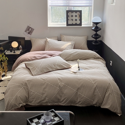 91家纺网 家纺一手货源 找家纺 （总）衿成家纺 2025新款13372喷气织造全棉四件套