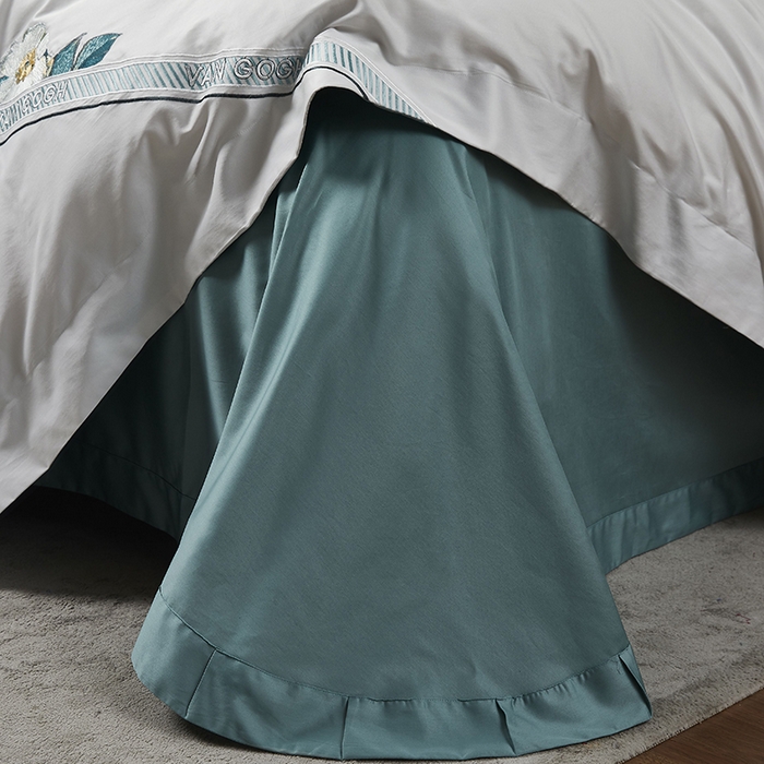 91家纺网 家纺一手货源 找家纺 （总）爱情故事 2025新款100支新疆长绒棉刺绣四件套