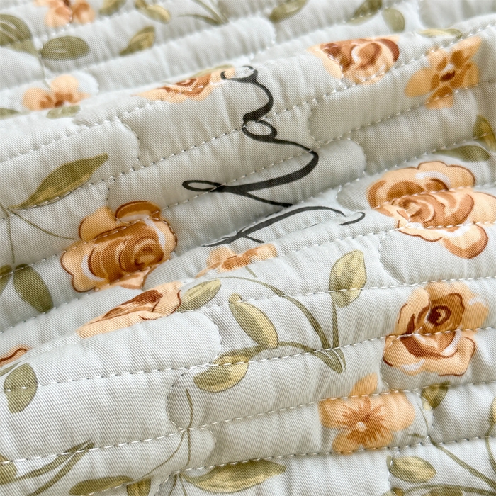 91家纺网 家纺一手货源 找家纺 美优兰 2023新款双面全棉水洗床盖 花屿