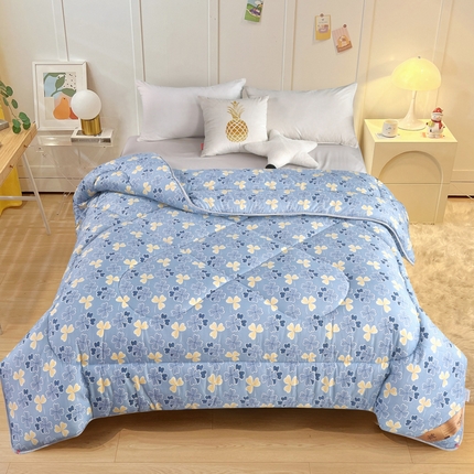 91家纺网 家纺一手货源 找家纺 （总）好欣怡家纺 2024新款洛卡棉包边款冬被被子被芯