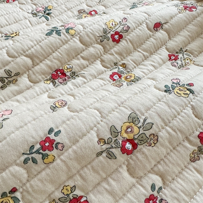 91家纺网 家纺一手货源 找家纺 美优兰 2023新款双面全棉水洗床盖 尤美