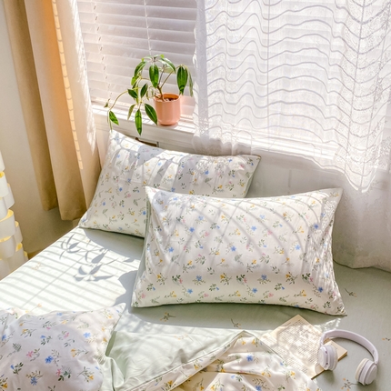 91家纺网 家纺一手货源 找家纺 （总）黑马家居 2025新款全棉喷气13070印花单品枕套