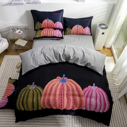 91家纺网 家纺一手货源 找家纺 （总）色鬼布艺 2023新款水洗天丝四件套