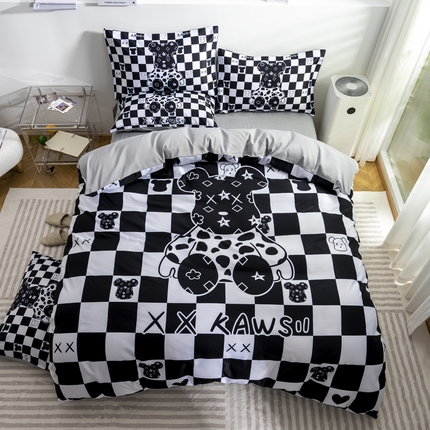 91家纺网 家纺一手货源 找家纺 （总）色鬼布艺 2023新款水洗天丝四件套