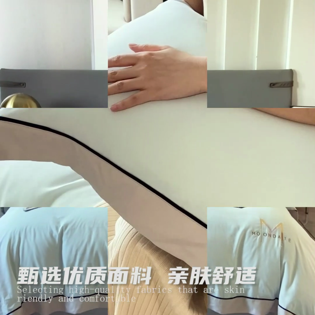 91家纺网 家纺一手货源 找家纺 遇见家居生活馆 2023新款亲肤棉磨毛刺绣四件套 玛利亚-梵星蓝