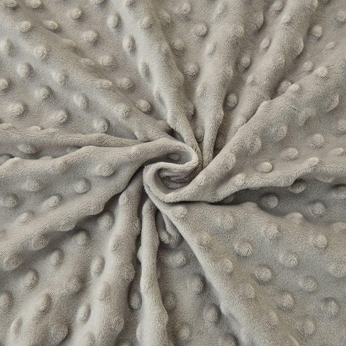 91家纺网 家纺一手货源 找家纺 家贝爱2023新款加厚宝宝绒暖豆豆床笠床罩 豆豆绒－浅灰