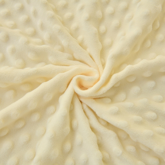 91家纺网 家纺一手货源 找家纺 家贝爱2023新款加厚宝宝绒暖豆豆床笠床罩 豆豆绒－米白