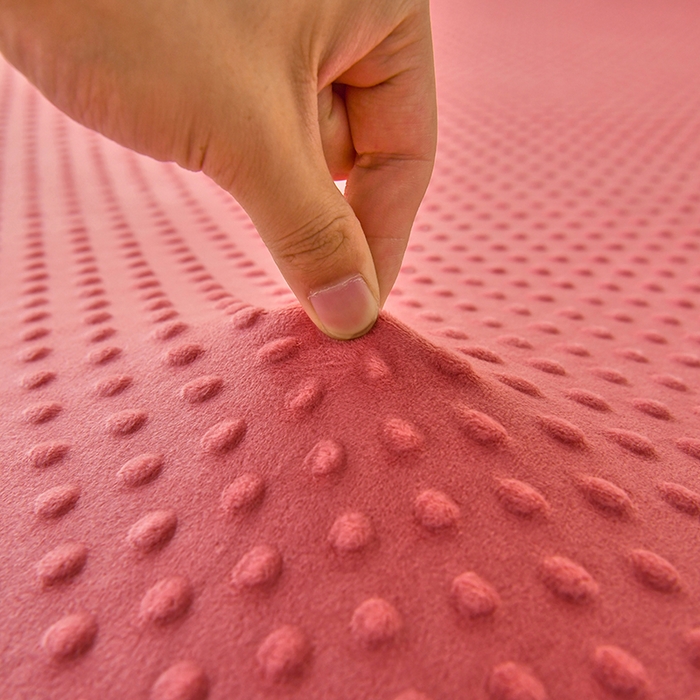 91家纺网 家纺一手货源 找家纺 家贝爱2023新款加厚宝宝绒暖豆豆床笠床罩 豆豆绒－豆沙