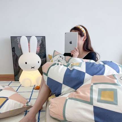 91家纺网 家纺一手货源 找家纺 （总）N先生 2023新款13372全棉印花四件套