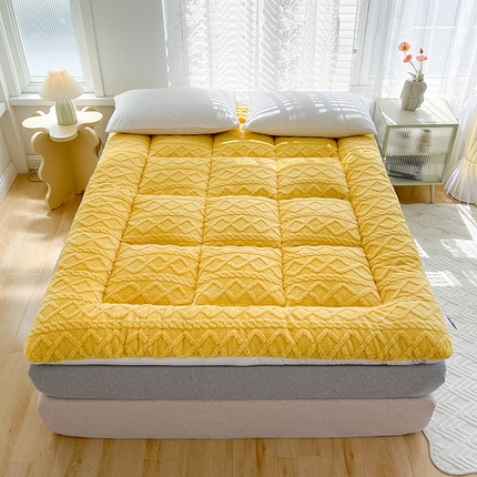 91家纺网 家纺一手货源 找家纺 （总）蓝冰 2023新款塔芙绒亲肤舒适床垫