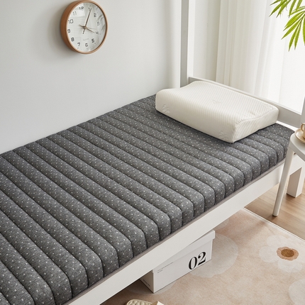 91家纺网 家纺一手货源 找家纺 （总）鑫梦莱 2025新款加厚针织棉乳胶床垫学生床垫（学生宿舍款）