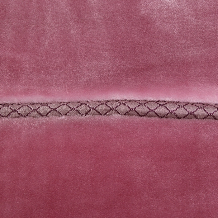 91家纺网 家纺一手货源 找家纺 新月家纺（锦威郎） 2023新款雕花数码印花月光毯 1139芋红