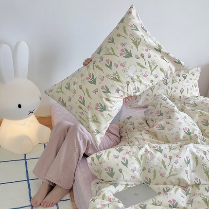 91家纺网 家纺一手货源 找家纺 （总）N先生 2023新款13372全棉印花四件套