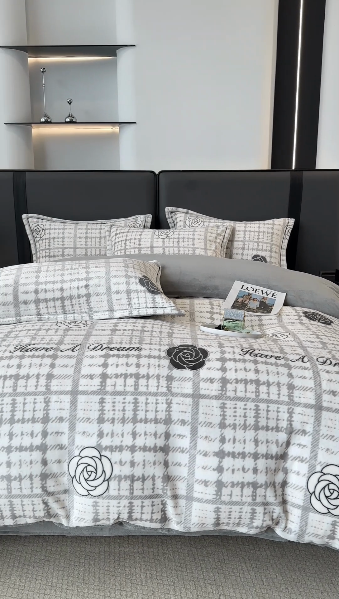 91家纺网 家纺一手货源 找家纺 耀达 2024新款轻奢加厚牛奶绒四件套 小香