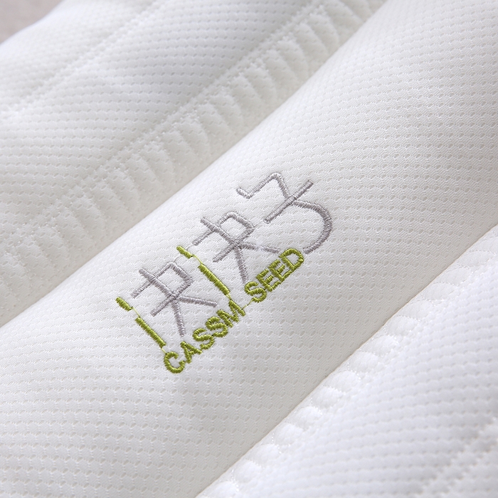 91家纺网 家纺一手货源 找家纺 天意美 2023新款决明子草本安神高弹枕头枕芯 45x72cm决明子安神枕-绿（一只）