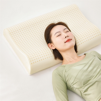 （总）迪士尼家居 2023新款有机棉天然乳胶枕头枕芯-轻盈系列