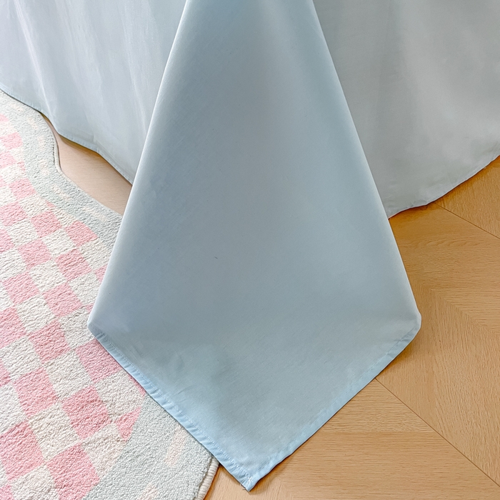 91家纺网 家纺一手货源 找家纺 慕尚2025华夫格全棉米奇毛巾绣四件套 米奇 天蓝