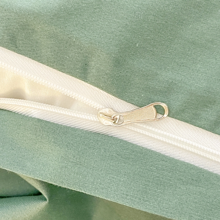 91家纺网 家纺一手货源 找家纺 昔可家纺 2023新款少女粉渐变色上下铺全棉四件套 松石粉绿