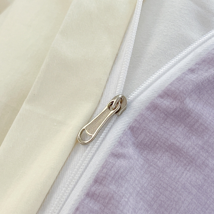 91家纺网 家纺一手货源 找家纺 昔可家纺 2023新款少女粉渐变色上下铺全棉四件套 紫色郁金香