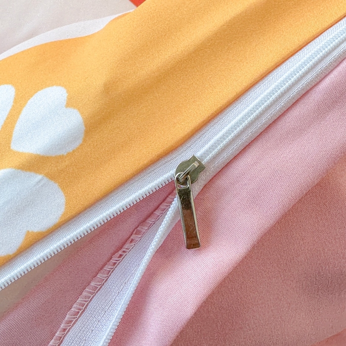 91家纺网 家纺一手货源 找家纺 色鬼布艺 2023新款加厚双面磨毛数码大版印花四件套 花梦里