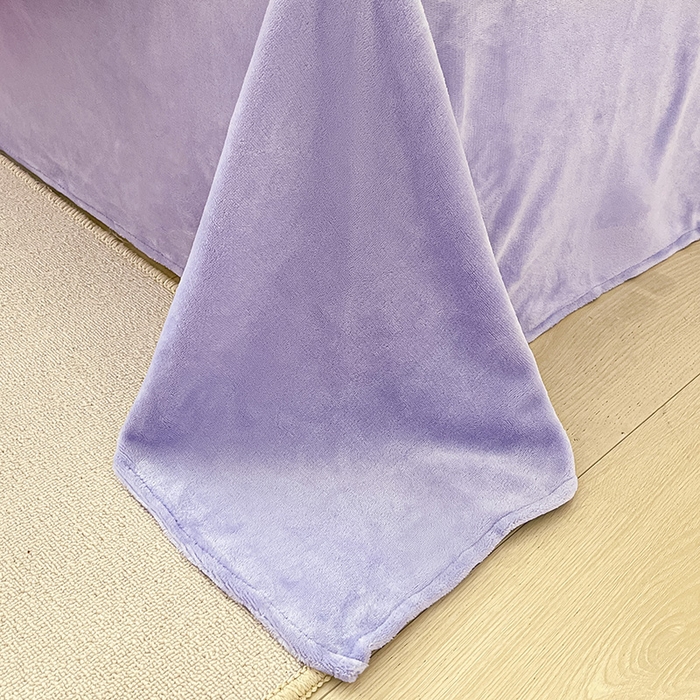 91家纺网 家纺一手货源 找家纺 桃子 2023新款ins小清新韩系卡通少女心奶油兔子加厚牛奶绒系列四件套-第一批 绒-花颂