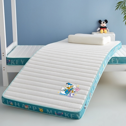 2024新款迪士尼系列乳胶立体床垫 单人床 白-唐老鸭