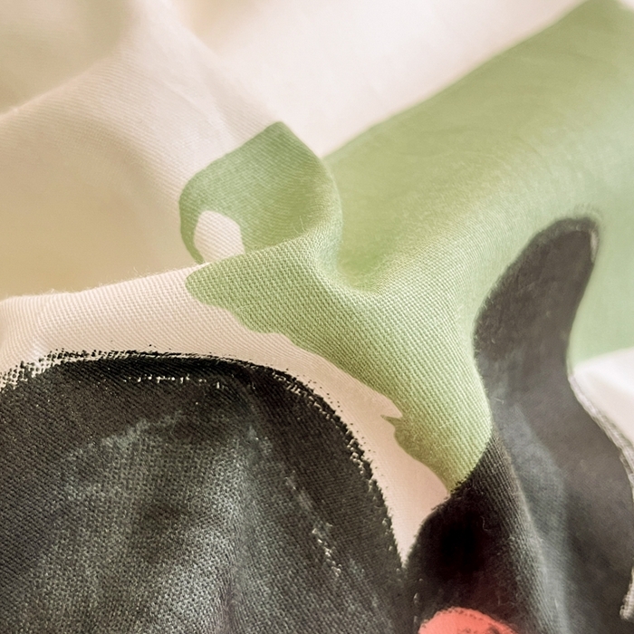 91家纺网 家纺一手货源 找家纺 集布 2023新款12868全棉喷气印花单被套 幸运花