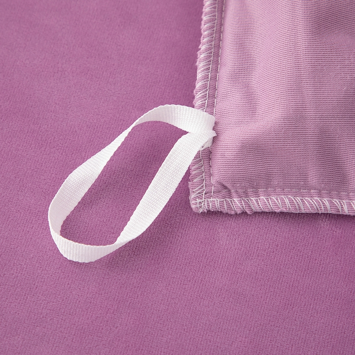 91家纺网 家纺一手货源 找家纺 优姿家纺 2024新品8.5斤德芙绒韩版床裙绣花保暖四件套 今生有约紫色