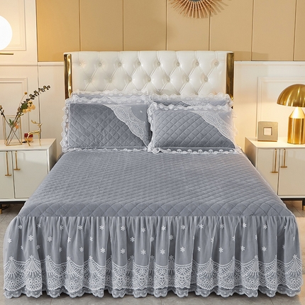 91家纺网 家纺一手货源 找家纺 （总）2023新款水晶绒保暖单床盖爱妮系列