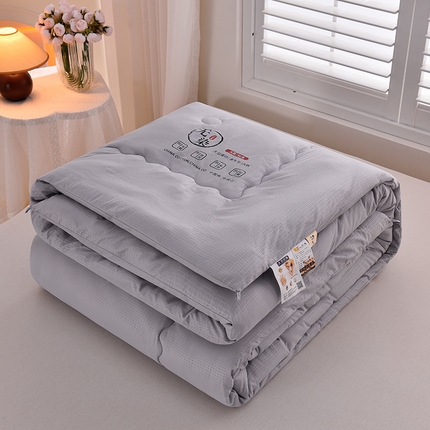 91家纺网 家纺一手货源 找家纺 （总）易展 2023新款华夫格无染大豆纤维被