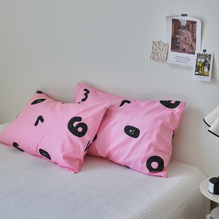 91家纺网 家纺一手货源 找家纺 窝米2023新品13370全棉印花单品系列枕套 繁星枕套