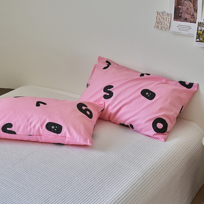 91家纺网 家纺一手货源 找家纺 窝米2023新品13370全棉印花单品系列枕套 繁星枕套