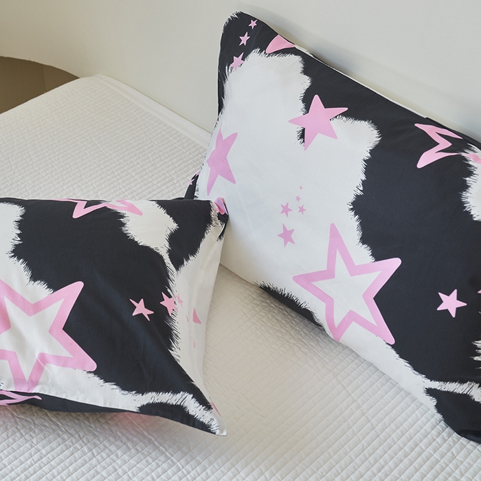 91家纺网 家纺一手货源 找家纺 窝米2023新品13370全棉印花单品系列枕套 光芒枕套