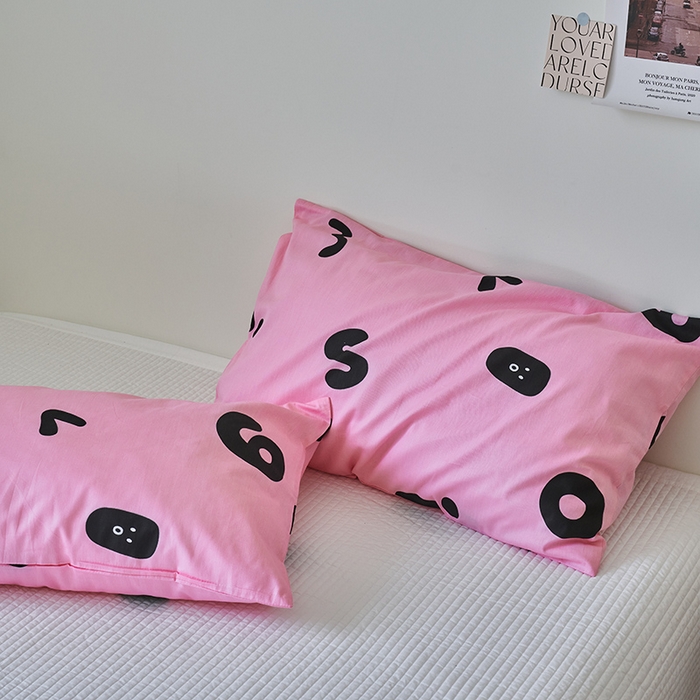 91家纺网 家纺一手货源 找家纺 窝米2023新品13370全棉印花单品系列枕套 繁星枕套