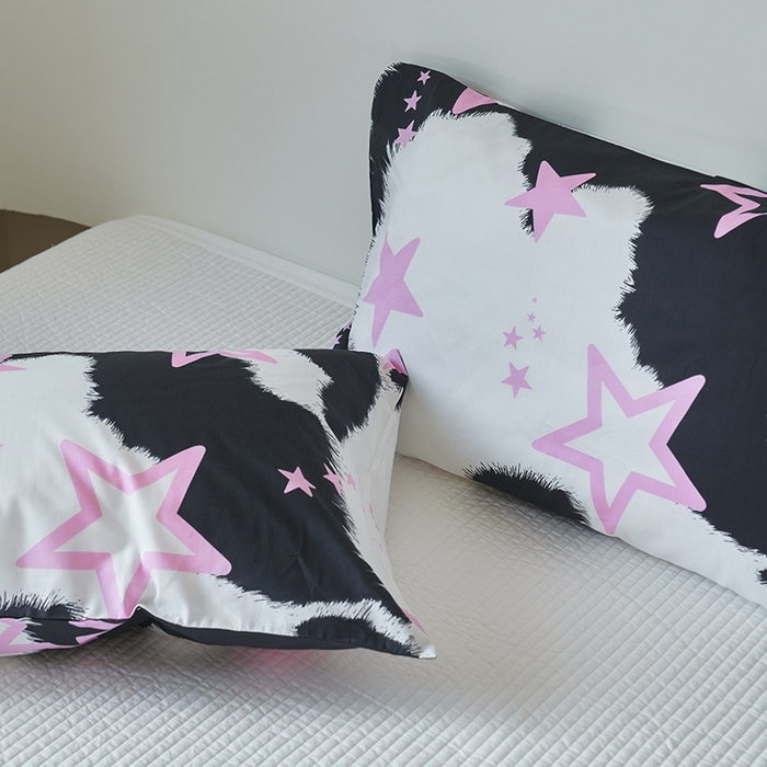 91家纺网 家纺一手货源 找家纺 窝米2023新品13370全棉印花单品系列枕套 光芒枕套