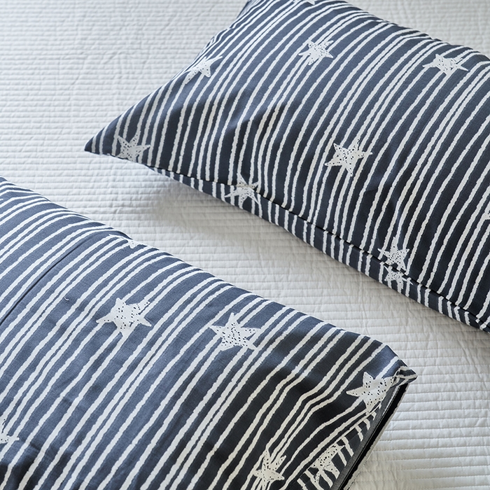 91家纺网 家纺一手货源 找家纺 窝米2023新品13370全棉印花单品系列枕套 小王子枕套