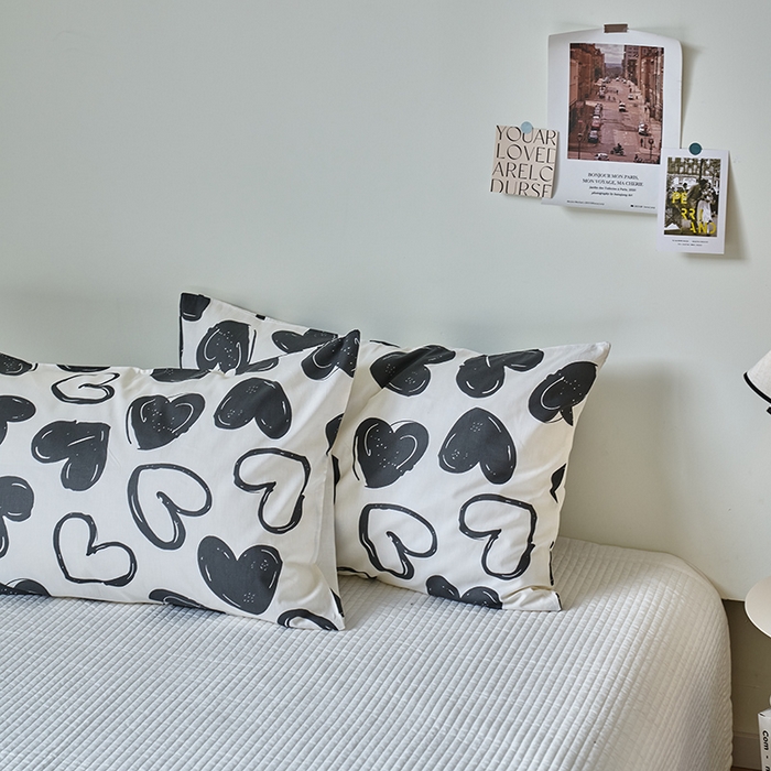 91家纺网 家纺一手货源 找家纺 窝米2023新品13370全棉印花单品系列枕套 最爱枕套