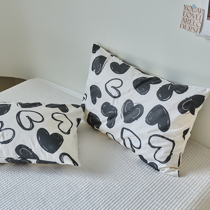 91家纺网 家纺一手货源 找家纺 窝米2023新品13370全棉印花单品系列枕套 最爱枕套